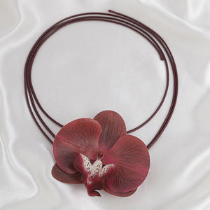 سحر كبير زهرة فراشة قلادة أقراط مسمار للنساء العصرية السيدات ارتداء حزب الاكسسوارات الأزياء والمجوهرات الهدايا - Product Image 3