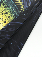 Haut de pêche respirant à séchage rapide pour homme avec protection solaire UPF 50 et masque intégré, motif personnalisé