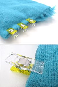 Çok amaçlı küçük plastik klipler renkli bez klipleri dikiş Patchwork el sanatları - Product Image 5
