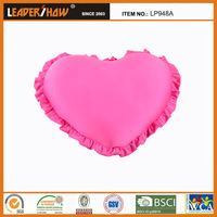 Oreiller en forme de cœur en peluche, coussin en forme de cœur super doux pour la Saint-Valentin, oreillers, vente en gros