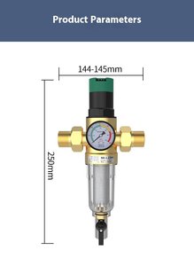 Vanne <span class=keywords><strong>de</strong></span> réduction <span class=keywords><strong>de</strong></span> <span class=keywords><strong>pression</strong></span> en laiton manuelle en maille <span class=keywords><strong>d</strong></span>'acier inoxydable à haut <span class=keywords><strong>d</strong></span>ébit 316 appareil ménager <span class=keywords><strong>pour</strong></span> la régulation <span class=keywords><strong>de</strong></span> la <span class=keywords><strong>pression</strong></span> <span class=keywords><strong>de</strong></span> l'<span class=keywords><strong>eau</strong></span> - Product Image 3