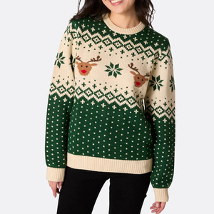 Festive Graphic Women's <b>Christmas</b> <b>Sweater</b> Smooth Warm Knit Casual Style Anti-Pilling Anti-Wrinkle Features for Winter Events - Product Image 6