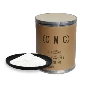 25 كجم من سلكوزة المطهر Usa طراز Cmc Carboxymethyl Cellulose من مادة ويسكوزية منخفضة ويسكوزية 4000 Cmc