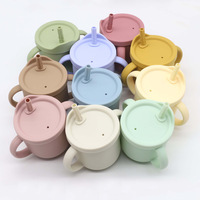 Ensembles de couverts de dîner en Offre Spéciale Assiette à ventouse Ensemble complet de sevrage de vaisselle en silicone