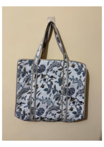 Bolso Tote de Algodón Acolchado de Estilo Moderno para Mujer, Bolso de Mano Personalizado Hecho a Mano, Bolso de Hombro para Venta al Por Mayor - Product Image 2