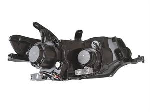 Faro delantero derecho e izquierdo para Mitsubishi Outlander <span class=keywords><strong>2010</strong></span>, base blanca con orificio para xenón, L 8301A705 R 8301A706 - Product Image 3