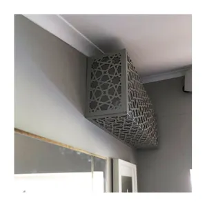 Système de ventilation métal décoratif climatiseur couvre aluminium persienne Grille Ac couverture intérieur