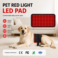 Tapis de luminothérapie rouge OEM pour animaux de compagnie avec soulagement de la douleur pour le corps et les mains 660nm/850nm, usage domestique et commercial