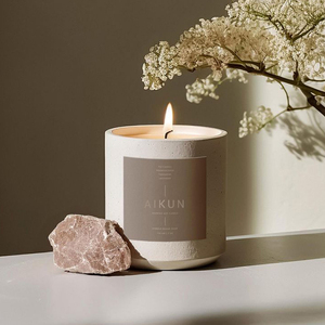 Vela Aromática AIKUN de Cera de Soya Natural, Hecha a Mano, en Frasco de Vidrio, Quema Limpia, para Decoración del Hogar, Venta al Por Mayor, Marca Privada - Product Image 4