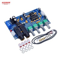 Module amplificateur de microphone XH-173, module de réverbération karaoké, double alimentation AC12V, contrôle du volume et du tonalité, amplificateur audio