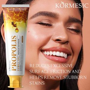 Ensemble de dentifrice à base de <span class=keywords><strong>propolis</strong></span> à base de plantes du fabricant d'exportation à la frontière complète pour les soins dentaires à domicile et à l'hôtel comprenant des brosses à dents - Product Image 4