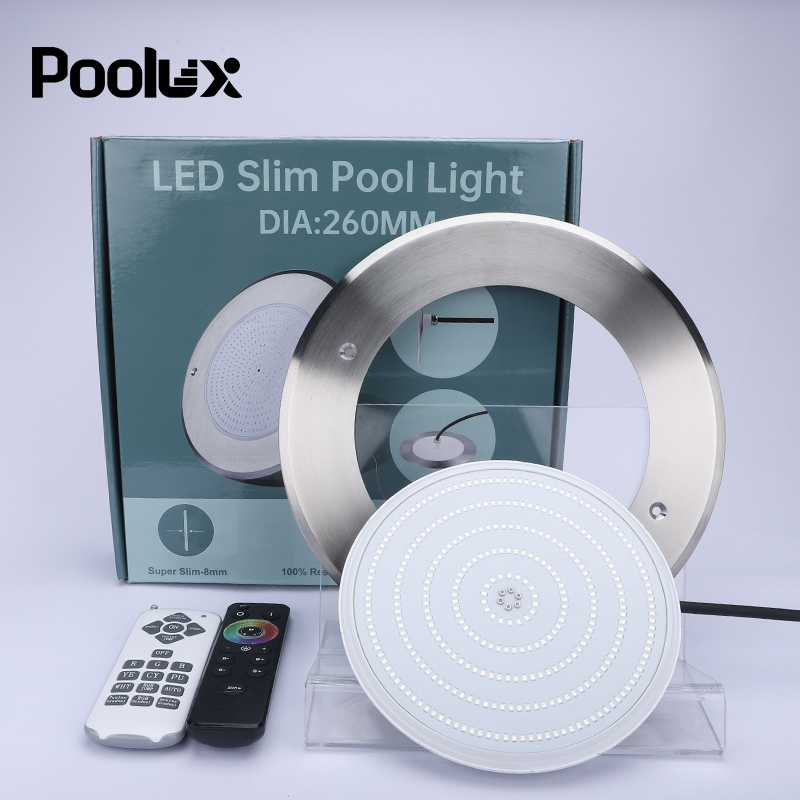 Next Generation Elegant Efficient Stainless Steel Frame Warm White LED Swimming Pool Light for Private Club
