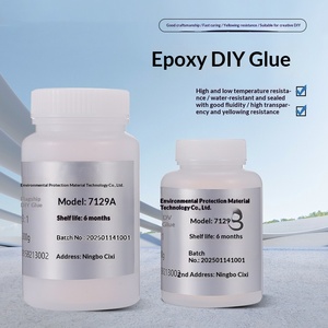 Resina Epossidica Trasparente Personalizzabile a Due Componenti per Ciondoli con Esemplari Vegetali e Uso in Edilizia - Product Image 2