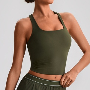 Aoyema – Haut de sport moulant pour femme, dos élégant, séchage rapide, idéal pour le yoga et le fitness - Product Image 5