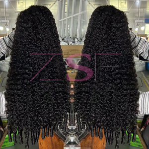 Wholesale P4/350 Colored Raw Burmese <strong>Pixie</strong> Curly <strong>Wig</strong> 13x6 HD Lace Frontal <strong>Wigs</strong> Human Hair Transparent Lace Front Human Hair <strong>Wig</strong> - Product Image 4