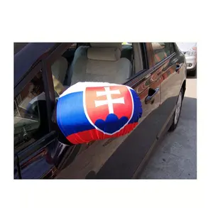 A eslováquia Eslovaco Bandeira Da Tampa Do Espelho de Carro Espelho Retrovisor Do Carro