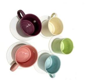 Tazas de Cerámica Apilables de 250 ml para Personas Solitarias, Tazas para la Tarde para una Persona - Product Image 3