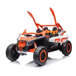 Лучшая цена, 24 В, Электрический детский автомобиль, лицензированный, Can-Am Marverick UTV, 2-местный детский Аккумулятор для езды на автомобиле для детей