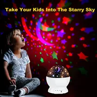 Chambre Plafond Ciel Étoilé Projecteur Planétarium Lumière Galaxie Lampe de Projection pour Enfants Adultes