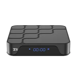 인기있는 TV 수신기 Z8 안드로이드 12 H618 OTT TV 박스 2.4G 5G 와이파이 지원 AV 플레이 게임 스마트 셋톱 박스
