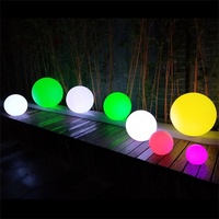 Lampe à boule LED flottante pour piscine, étanche, clignotante, pour jardin, lumière de vacances