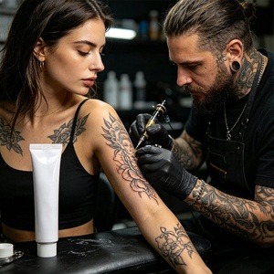 Crema multiusos para tatuajes, para recuperación, cuidado diario y protección del diseño, para uso personal y comercial. - Product Image 4