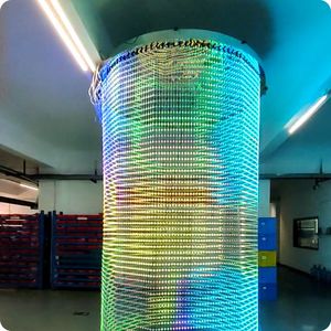 Lumière LED à matrice de pixels en forme de boule 3D DMX512 RGBW/UV à 360 degrés, IP55, puce IC CREE EPISTAR, 62 LED pour l'éclairage artistique de Noël - Product Image 2