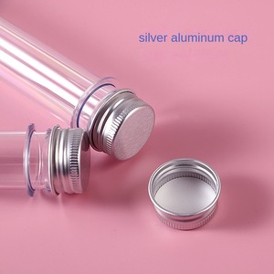 Alta Qualidade Low-Priced 40ml Cosméticos Plástico Transparente Embalagem Tubo para Face Cream Data Cable Com Alumínio Screw Cap - Product Image 2
