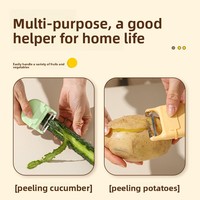 Magnetische Schilmes, Scherpe Multifunctionele Fruit- en Groenteschiller voor Appel, Aardappel, Keuken, Groothandel, Voedselveilig