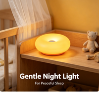 Veilleuse LED à détecteur de mouvement blanc chaud, magnétique, rechargeable par USB, activée par le corps