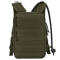 Sac d'hydratation tactique KRYDEX en nylon Molle 1,5 L - Sac à eau léger - Sac à dos Molle pour la randonnée - STOCK US