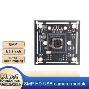 Module de caméra USB 3.0 HD 8MP industriel avec capteur de webcam couleur sans pilote, personnalisable en gros, directement de l'usine - Product Image 1