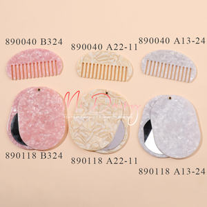 Pettini fatti a mano leggeri antistatici del pettine della tasca del pettine dell'acetato su misura midarioso all'ingrosso 890040890040 - Product Image 5