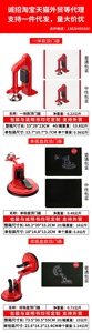 Gadget de location de logement : butée de porte anti-collision, ouvre-porte supérieur, butée de porte d'hôtel, bloqueur de porte - Product Image 5