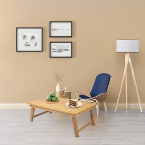 Grande computer portatile vassoio tavolo di bambù piano tavolo vassoio <span class=keywords><strong>da</strong></span> letto tavolo pieghevole e regolabile <span class=keywords><strong>imparare</strong></span> a scrivere il servizio di colazione - Product Image 6