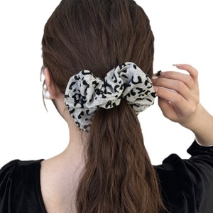 Cravate pour cheveux gros intestin en <span class=keywords><strong>daim</strong></span> imprimé léopard, cravate pour cheveux tête boule féminine, cravate pour cheveux corde tête queue <span class=keywords><strong>de</strong></span> cheval polyvalente - Product Image 1