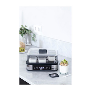 Macchina per yogurt Lacor 6 tazze con timer digitale e base in acciaio inossidabile - Product Image 3