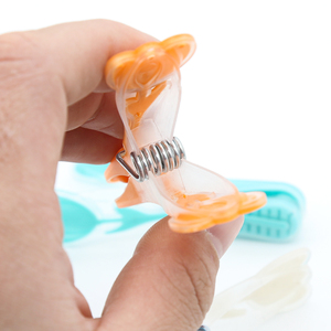 Pinces à <span class=keywords><strong>linge</strong></span> de haute qualité, lot de 12, à forte adhérence, résistantes aux intempéries, en plastique, avec ressort en acier inoxydable - Product Image 3