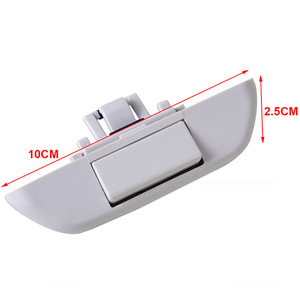 Audi Q7 Sunroof Clip 4L0898924B Rear <b>Roller</b> <b>Blind</b> Handle Gray Replacement <b>Part</b> 2007-2015 - Product Image 2