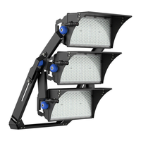 Highlux 500W 600W 800W 1000W 1500W 2000W Projecteur LED étanche IP66 Éclairage extérieur pour stade de sport