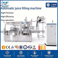 Nouvelle ligne de remplissage automatique à chaud Peak pour jus de fruits, ligne de remplissage pour usine de jus et de boissons