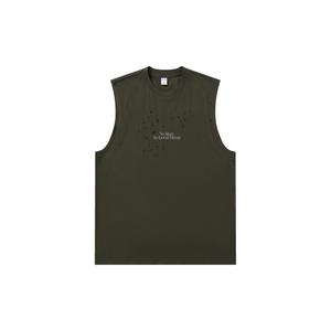 Chaleco deportivo perforado de algodón para primavera y verano 2026, nuevo chaleco reflectante estampado de marca de moda urbana - Product Image 6