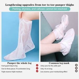 Mascarilla Exfoliante para Pies de 55 cm de Largo, Calcetines Nutritivos con Colágeno, Kit de Pedicura Spa para el Cuidado de la Piel de los Pies, Marca Privada - Product Image 6