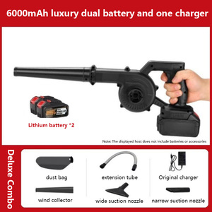 Soplador Eléctrico Industrial de Alta Potencia, Batería de Litio Recargable, Baja Presión, Ruido Moderado, Soplador de Nieve, Eliminador de Polvo Doméstico - Product Image 6