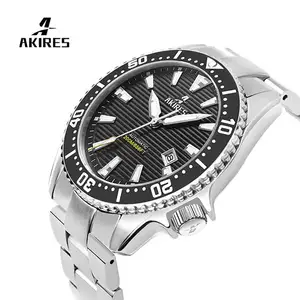 Reloj mecánico automático para hombre, pulsera masculina de marca de lujo con etiqueta de 40Mm, envío directo