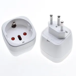 EU/Italy Swiss Switzerland Plug Adapter Multifunction 10A Rated Current Travel Charge Conversion Adapter Swiss Type-J Converter