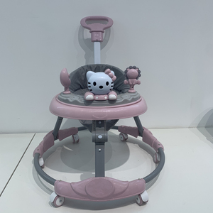 Easy Storage fold Boy And girl 6 wheels 3 in 1 Baby Walker With Light And Music Walker For Baby