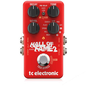 Pedal de Reverb <span class=keywords><strong>TC</strong></span> Electronic Electric Guitar Effects Hall of Fame 2 - Product Image 1