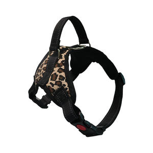 Arnés de nailon para perros sin tirones con estampado de leopardo, chaleco de pecho con Control ajustable, reflectante para perros XS S M grande XXL - Product Image 3
