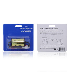 Isolateur de boucle de masse Yi Yelang, suppresseur de bruit avec connecteurs RCA, filtre de signal audio 5-16 - Product Image 5